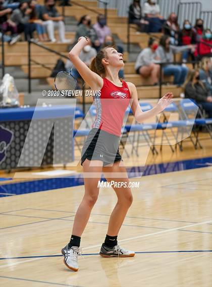 Thumbnail 3 in AIA D1/D2 Badminton Team Finals photogallery.