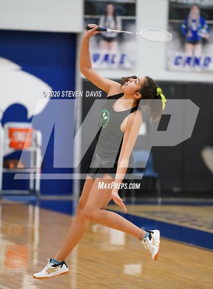 Thumbnail 3 in AIA D1/D2 Badminton Team Finals photogallery.