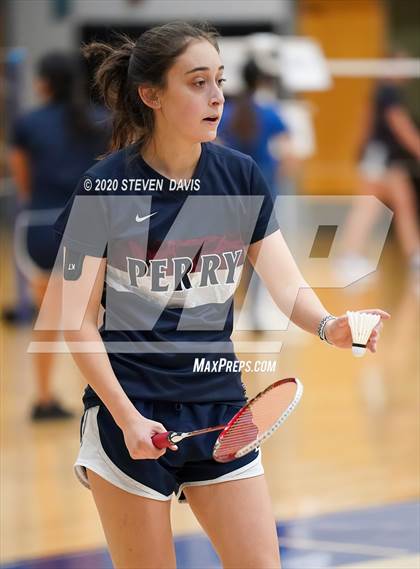 Thumbnail 2 in AIA D1/D2 Badminton Team Finals photogallery.