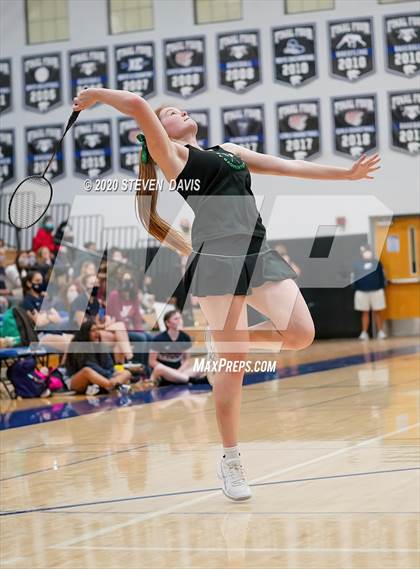 Thumbnail 2 in AIA D1/D2 Badminton Team Finals photogallery.