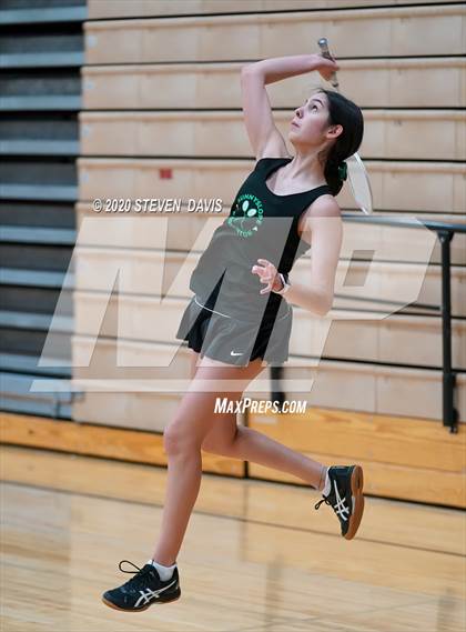 Thumbnail 3 in AIA D1/D2 Badminton Team Finals photogallery.