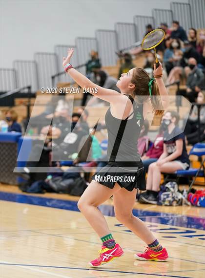 Thumbnail 3 in AIA D1/D2 Badminton Team Finals photogallery.