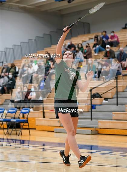 Thumbnail 2 in AIA D1/D2 Badminton Team Finals photogallery.