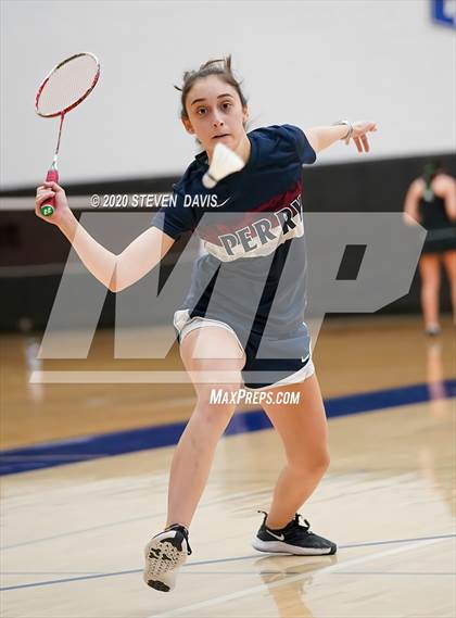 Thumbnail 3 in AIA D1/D2 Badminton Team Finals photogallery.