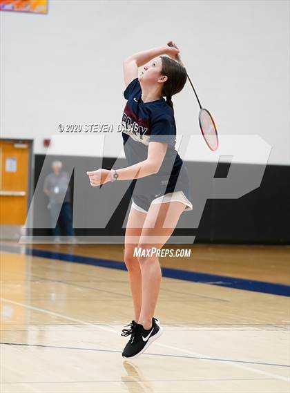 Thumbnail 3 in AIA D1/D2 Badminton Team Finals photogallery.