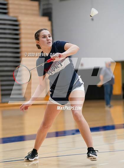 Thumbnail 2 in AIA D1/D2 Badminton Team Finals photogallery.