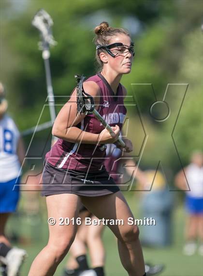 Thumbnail 1 in Sacred Heart vs Mount St. Mary Academy (Monsignor Martin Semifinal) photogallery.