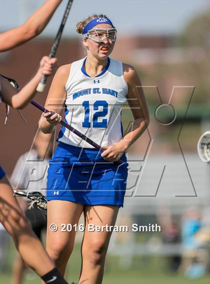 Thumbnail 3 in Sacred Heart vs Mount St. Mary Academy (Monsignor Martin Semifinal) photogallery.