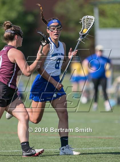 Thumbnail 1 in Sacred Heart vs Mount St. Mary Academy (Monsignor Martin Semifinal) photogallery.