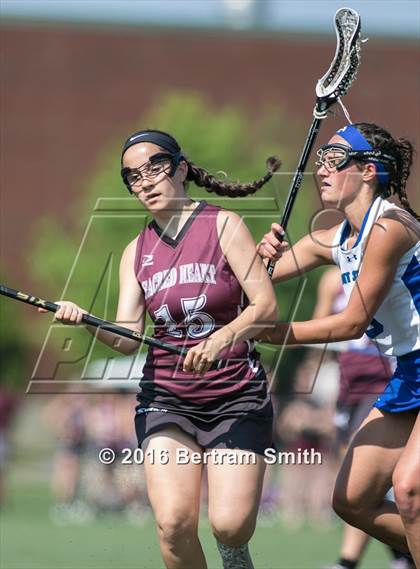 Thumbnail 1 in Sacred Heart vs Mount St. Mary Academy (Monsignor Martin Semifinal) photogallery.