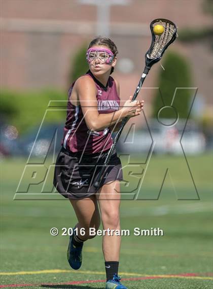 Thumbnail 3 in Sacred Heart vs Mount St. Mary Academy (Monsignor Martin Semifinal) photogallery.