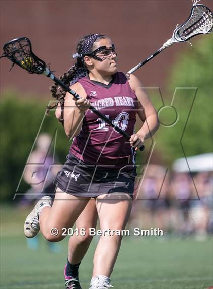 Thumbnail 2 in Sacred Heart vs Mount St. Mary Academy (Monsignor Martin Semifinal) photogallery.