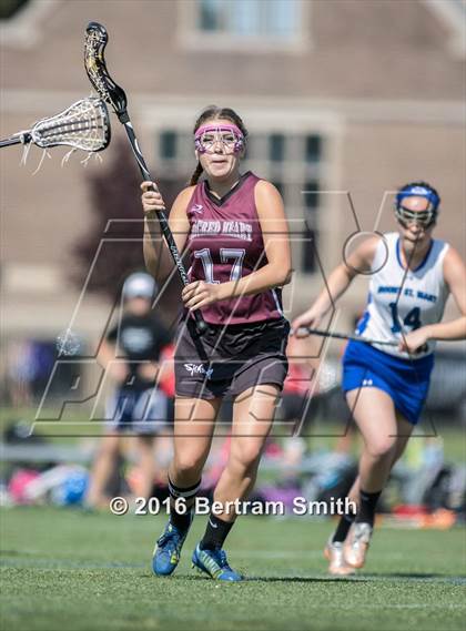 Thumbnail 3 in Sacred Heart vs Mount St. Mary Academy (Monsignor Martin Semifinal) photogallery.