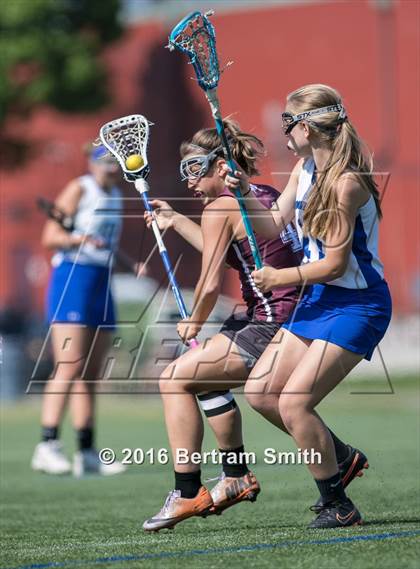 Thumbnail 1 in Sacred Heart vs Mount St. Mary Academy (Monsignor Martin Semifinal) photogallery.