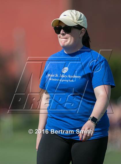Thumbnail 3 in Sacred Heart vs Mount St. Mary Academy (Monsignor Martin Semifinal) photogallery.