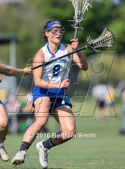 Thumbnail 2 in Sacred Heart vs Mount St. Mary Academy (Monsignor Martin Semifinal) photogallery.