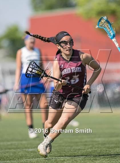 Thumbnail 3 in Sacred Heart vs Mount St. Mary Academy (Monsignor Martin Semifinal) photogallery.