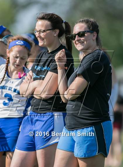 Thumbnail 3 in Sacred Heart vs Mount St. Mary Academy (Monsignor Martin Semifinal) photogallery.