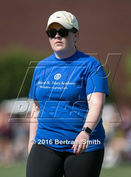 Thumbnail 2 in Sacred Heart vs Mount St. Mary Academy (Monsignor Martin Semifinal) photogallery.