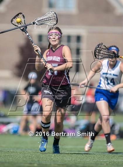 Thumbnail 1 in Sacred Heart vs Mount St. Mary Academy (Monsignor Martin Semifinal) photogallery.