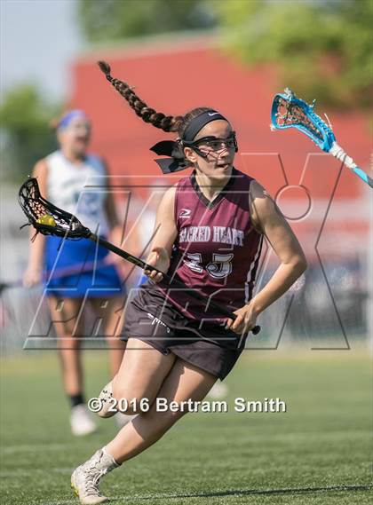 Thumbnail 1 in Sacred Heart vs Mount St. Mary Academy (Monsignor Martin Semifinal) photogallery.