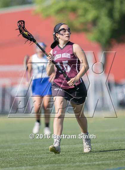 Thumbnail 3 in Sacred Heart vs Mount St. Mary Academy (Monsignor Martin Semifinal) photogallery.