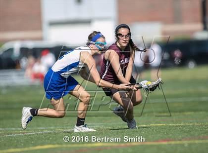 Thumbnail 1 in Sacred Heart vs Mount St. Mary Academy (Monsignor Martin Semifinal) photogallery.