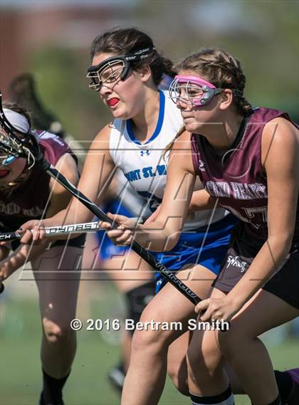 Thumbnail 2 in Sacred Heart vs Mount St. Mary Academy (Monsignor Martin Semifinal) photogallery.