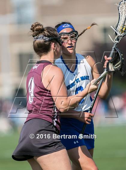 Thumbnail 2 in Sacred Heart vs Mount St. Mary Academy (Monsignor Martin Semifinal) photogallery.