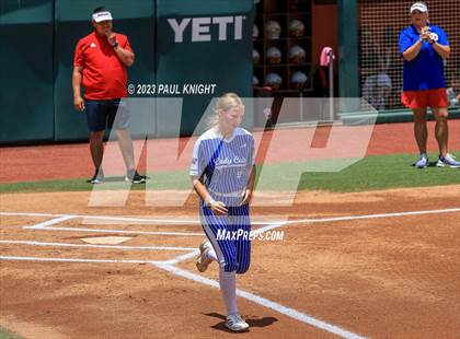 Thumbnail 3 in Coahoma vs. Rains (UIL 3A Softball Semifinal) photogallery.