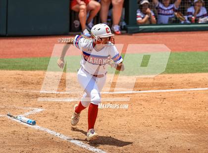 Thumbnail 1 in Coahoma vs. Rains (UIL 3A Softball Semifinal) photogallery.
