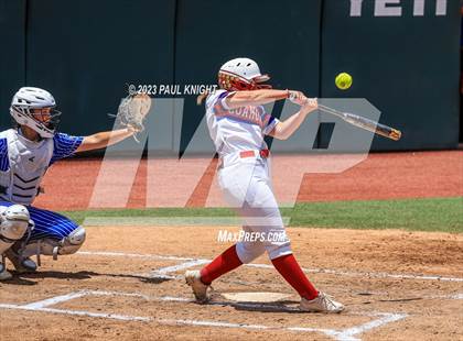 Thumbnail 2 in Coahoma vs. Rains (UIL 3A Softball Semifinal) photogallery.