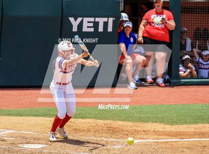 Thumbnail 3 in Coahoma vs. Rains (UIL 3A Softball Semifinal) photogallery.