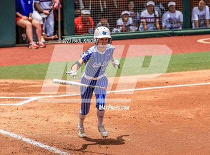 Thumbnail 3 in Coahoma vs. Rains (UIL 3A Softball Semifinal) photogallery.