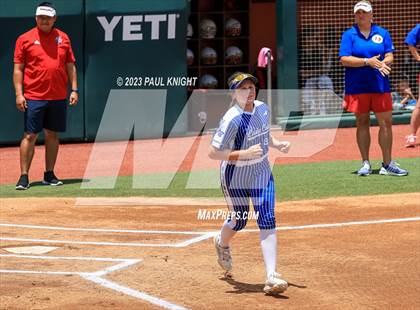 Thumbnail 2 in Coahoma vs. Rains (UIL 3A Softball Semifinal) photogallery.