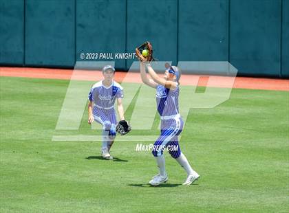 Thumbnail 2 in Coahoma vs. Rains (UIL 3A Softball Semifinal) photogallery.