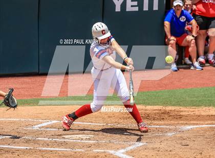 Thumbnail 2 in Coahoma vs. Rains (UIL 3A Softball Semifinal) photogallery.