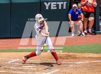 Thumbnail 1 in Coahoma vs. Rains (UIL 3A Softball Semifinal) photogallery.