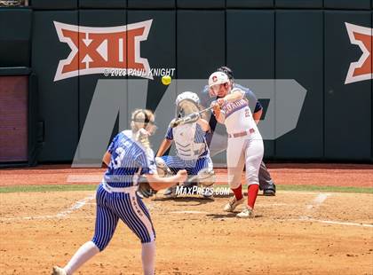 Thumbnail 1 in Coahoma vs. Rains (UIL 3A Softball Semifinal) photogallery.