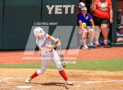 Thumbnail 2 in Coahoma vs. Rains (UIL 3A Softball Semifinal) photogallery.
