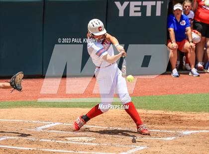 Thumbnail 1 in Coahoma vs. Rains (UIL 3A Softball Semifinal) photogallery.