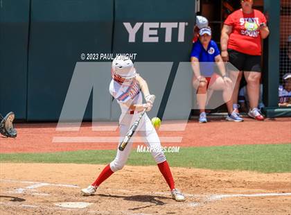Thumbnail 1 in Coahoma vs. Rains (UIL 3A Softball Semifinal) photogallery.