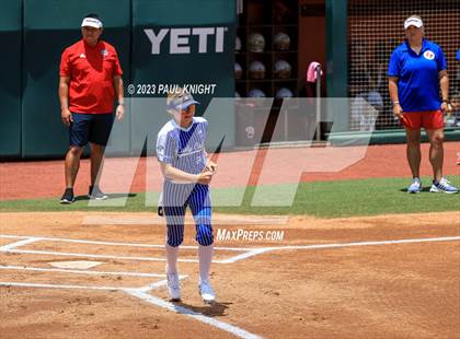 Thumbnail 1 in Coahoma vs. Rains (UIL 3A Softball Semifinal) photogallery.