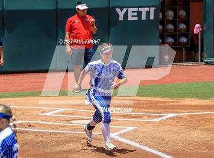 Thumbnail 1 in Coahoma vs. Rains (UIL 3A Softball Semifinal) photogallery.