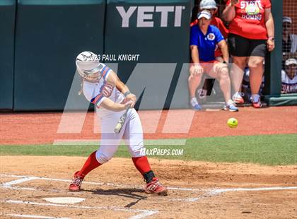 Thumbnail 2 in Coahoma vs. Rains (UIL 3A Softball Semifinal) photogallery.