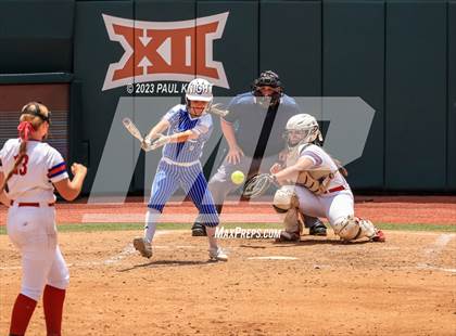 Thumbnail 1 in Coahoma vs. Rains (UIL 3A Softball Semifinal) photogallery.