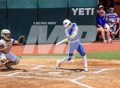 Thumbnail 1 in Coahoma vs. Rains (UIL 3A Softball Semifinal) photogallery.