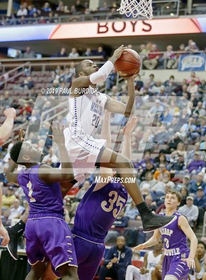 Thumbnail 3 in Math Civics & Sciences vs. Bishop Guilfoyle (PIAA 2A Championship) photogallery.