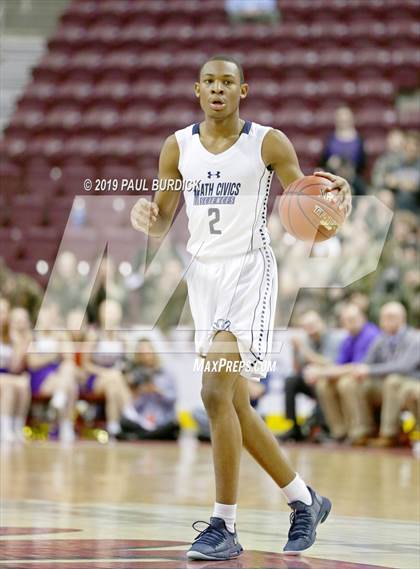 Thumbnail 2 in Math Civics & Sciences vs. Bishop Guilfoyle (PIAA 2A Championship) photogallery.