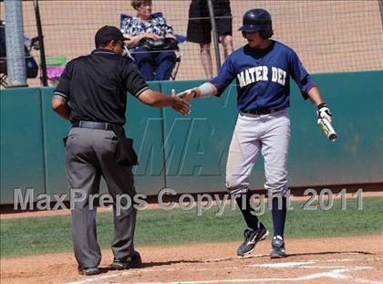 Thumbnail 1 in Mater Dei vs Alta (Easter Classic) photogallery.